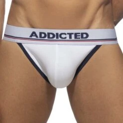 Pack de 3 Jock Straps Addicted AD1010P – Noir, Rouge et Bleu Marine en Coton -Men Attitude Boutique jockstrap ad ad1010p cmod 5
