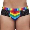 Jock Strap Candyman Pride Lace 99498 9 Jock Strap Candyman Pride Lace 99498 -Men Attitude Boutique jockstrap candy 99498 noir m