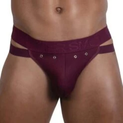 Jock Strap Roger Smuth RS088 Bordeaux
