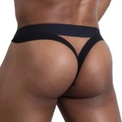 Jock Strap Roger Smuth RS086 Noir - Sous-vêtement Sexy à Sangles Modulables 5 Jock Strap Roger Smuth RS086 Noir - Sous-vêtement Sexy à Sangles Modulables -Men Attitude Boutique jockstrap ergo rs086 noir 3