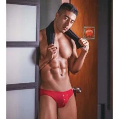 Jock Strap Pikante Wallace PIK0341 5 Jock Strap Pikante Wallace PIK0341 -Men Attitude Boutique jockstrap pikante PIK0341 rouge a