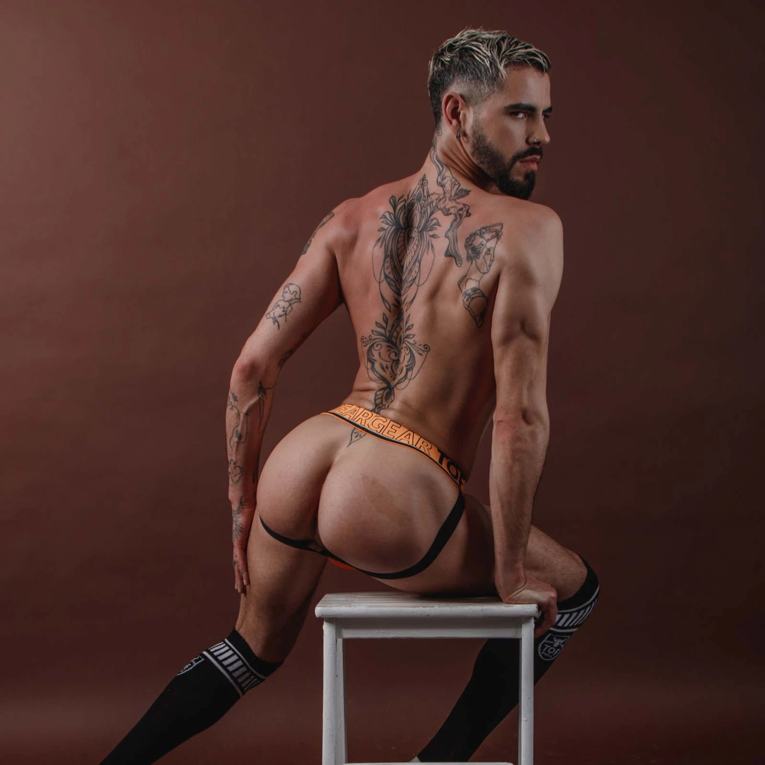 Jock Strap Champion TOF PARIS TOF301O 2 Jock Strap Champion TOF PARIS TOF301O – Image 2