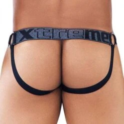 Jock Strap Xtremen Protuder 91107 5 Jock Strap Xtremen Protuder 91107 -Men Attitude Boutique jockstrap xtremen 91107 noir 3