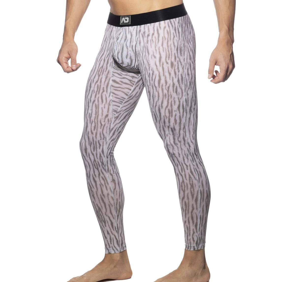 Legging Addicted Tiger Print AD976 Gris 4 Legging Addicted Tiger Print AD976 Gris – Image 4