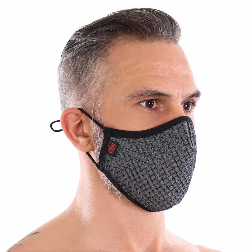 Masque TOF Paris 3D Seamless M0007G Gris - Masque de Mode Lavable avec Filtres Remplaçables 2 Masque TOF Paris 3D Seamless M0007G Gris - Masque de Mode Lavable avec Filtres Remplaçables – Image 2
