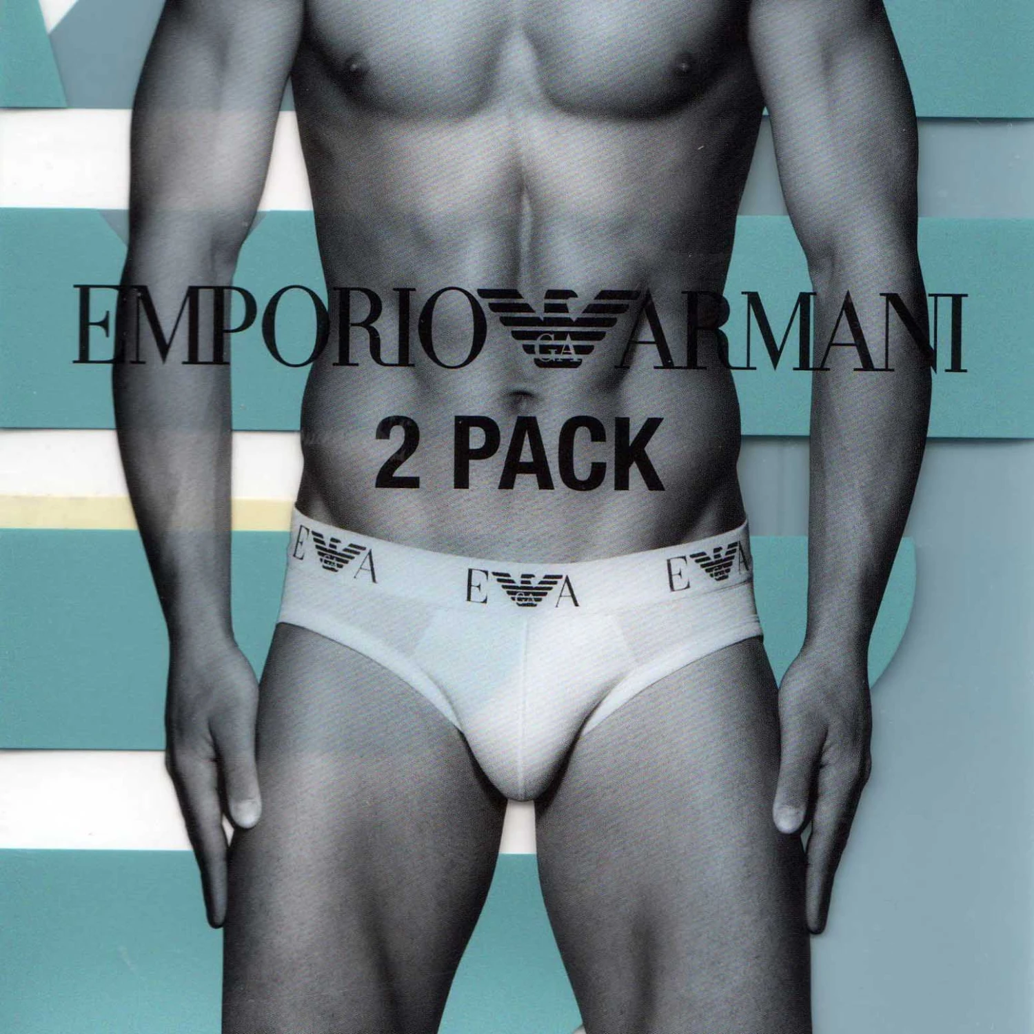 Pack de 2 Slips Emporio Armani 111321 C715 – Sous-Vêtements Homme en Coton Stretch Premium 2 Pack de 2 Slips Emporio Armani 111321 C715 – Sous-Vêtements Homme en Coton Stretch Premium – Image 2