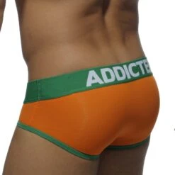 Pack de 3 Slips Addicted AD402P Microfibre – Sous-vêtements Taille Basse Couleurs Flashy -Men Attitude Boutique packslips addicted ad402p multicolor 2