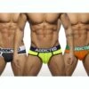 Pack de 3 Slips Addicted AD402P Microfibre – Sous-vêtements Taille Basse Couleurs Flashy