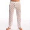 Pantalon L Homme Invisible White Lotus HW169ARA Blanc -Men Attitude Boutique pantalon hi hw169ara blanc m