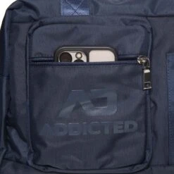 Sac De Sport Addicted AD1075 Bleu 7 Sac De Sport Addicted AD1075 Bleu -Men Attitude Boutique sac addicted ad1075 bleu 5