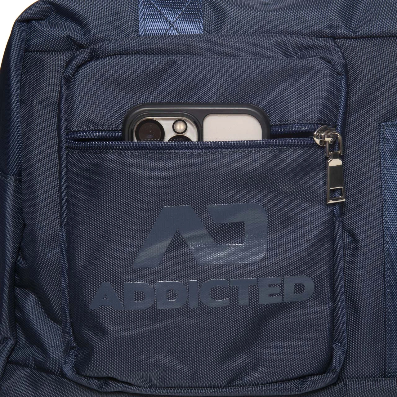 Sac De Sport Addicted AD1075 Bleu 4 Sac De Sport Addicted AD1075 Bleu â Image 4