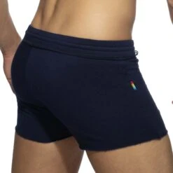 Short Addicted Trendy AD1003 Bleu -Men Attitude Boutique short ad ad1003 bleu 3