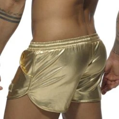 Short Addicted Metalic AD562 Or -Men Attitude Boutique short addcited ad562 or 3