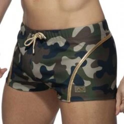 Short Addicted Camo Gold AD942 Camouflage 4 Short Addicted Camo Gold AD942 Camouflage -Men Attitude Boutique short addicted AD942 camouflage 4 1