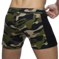 Addicted Savannah Camouflage Pocket Sport AD941 – Lightweight Mesh Side Shorts 6 Addicted Savannah Camouflage Pocket Sport AD941 – Lightweight Mesh Side Shorts -Men Attitude Boutique short addicted ad941 camouflage 3 1