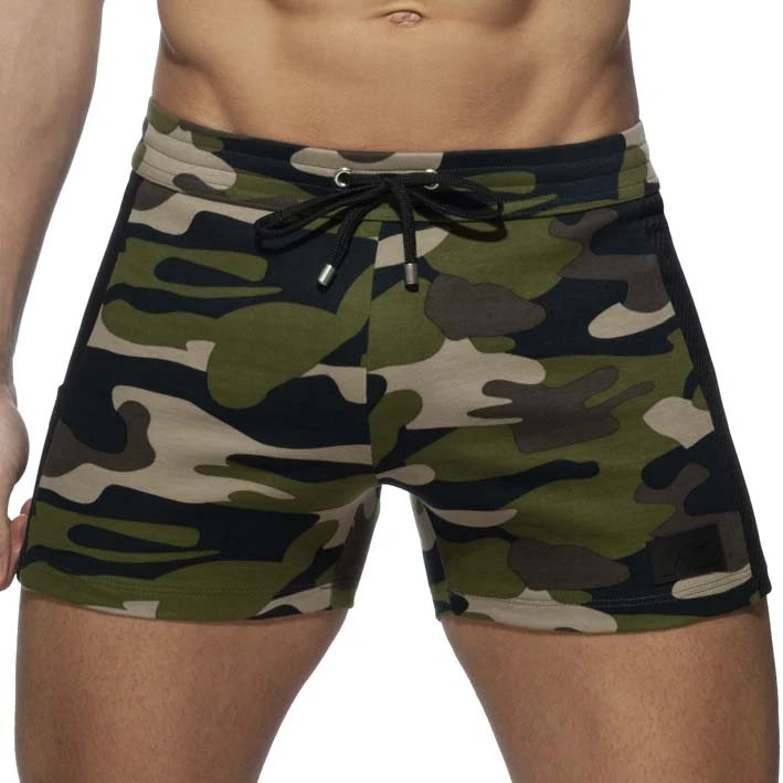 Addicted Savannah Camouflage Pocket Sport AD941 – Lightweight Mesh Side Shorts 1 Addicted Savannah Camouflage Pocket Sport AD941 – Lightweight Mesh Side Shorts