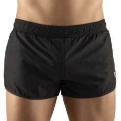 ErgoWear X4D GYM Short EW1068 â Black Athletic Fit with Ergonomic Mesh Support