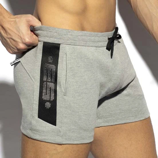 ES Collection First Class Athletic SP298 – Heather Grey Microfiber Training Shorts 4 ES Collection First Class Athletic SP298 – Heather Grey Microfiber Training Shorts – Image 4