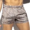 Short ES Collection Leopard Lounge UN451 -Men Attitude Boutique short esco un451 marron m