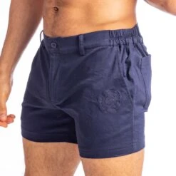 Short L Homme Invisible Tennis HW158TNS 7 Short L Homme Invisible Tennis HW158TNS -Men Attitude Boutique short hi hw158tns bleu 4