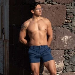 Short L Homme Invisible Tennis HW158TNS 5 Short L Homme Invisible Tennis HW158TNS -Men Attitude Boutique short hi hw158tns bleu a