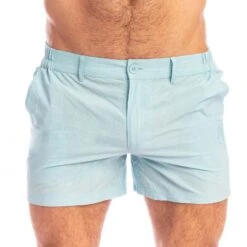Short L'Homme Invisible Miami RW01MIA – Popeline de Coton Chic & Urbain