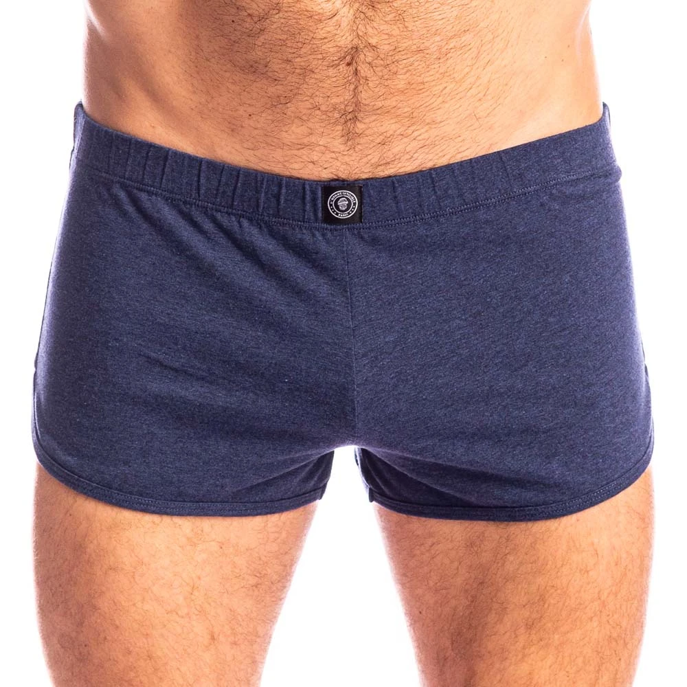 Short L Homme Invisible Bleu De Chine HW129C49 Bleu 1 Short L Homme Invisible Bleu De Chine HW129C49 Bleu
