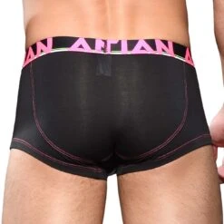 Shorty Andrew Christian CoolFlex Modal 92025 -Men Attitude Boutique shorty ac 92025 noir 3