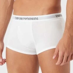 Pack 3 Shortys Emporio Armani 111610 C722 -Men Attitude Boutique shorty ea 111610c722 blanc 4