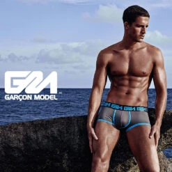 Shorty Garçon DADE 5 Shorty Garçon DADE -Men Attitude Boutique shorty garconmodel bdad gris a