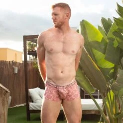 Shorty L Homme Invisible La Fleur Rose MY14LFR 5 Shorty L Homme Invisible La Fleur Rose MY14LFR -Men Attitude Boutique shorty hi MY14LFR rose a