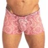 Shorty L Homme Invisible La Fleur Rose MY14LFR -Men Attitude Boutique shorty hi MY14LFR rose m