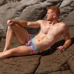 Shorty L Homme Invisible Technicolor Dreams MY39TEC 5 Shorty L Homme Invisible Technicolor Dreams MY39TEC -Men Attitude Boutique shorty hi my39tec blanc a