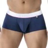 Shorty Xtremen Microfiber 91243 Bleu -Men Attitude Boutique shorty xtremen 91243 bleu m