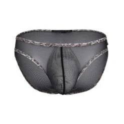 Slip Andrew Christian Sheer Leopard – Sous-vêtement Transparent Almost Naked (Ref. 92556) 9 Slip Andrew Christian Sheer Leopard – Sous-vêtement Transparent Almost Naked (Ref. 92556) -Men Attitude Boutique slip ac 92556 noir 9