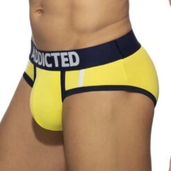 Slip Swimderwear Addicted AD1152 -Men Attitude Boutique slip ad ad1152 jaune 4