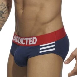 Slip Addicted Sailor Stripes AD510 -Men Attitude Boutique slip addicted ad510 bleu 4
