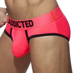 Addicted Neon Flashy 2-in-1 RingUp Slip – Swimderwear with Removable Cockring AD917 7 Addicted Neon Flashy 2-in-1 RingUp Slip – Swimderwear with Removable Cockring AD917 -Men Attitude Boutique slip addicted ad917 rose 4