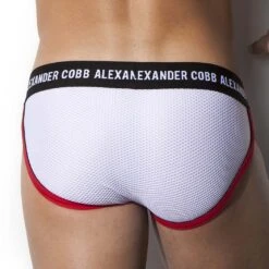 Slip Alexander COBB 10CS04 6 Slip Alexander COBB 10CS04 -Men Attitude Boutique slip alexander 10CS04 blanc 3