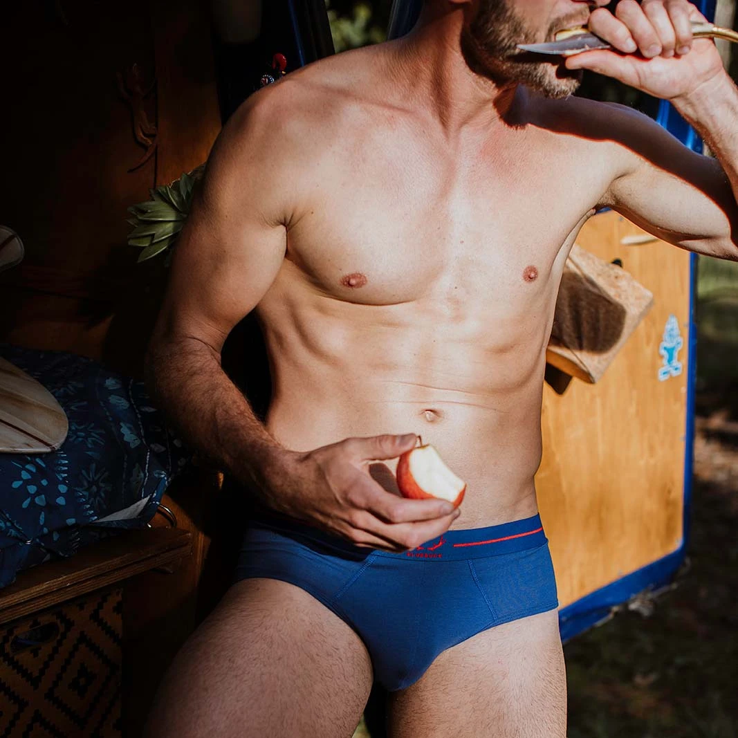 BLUEBUCK WSNB Sport Brief – Two-Tone Waistband Eco-Friendly Recycled Fiber Performance Underwear 2 BLUEBUCK WSNB Sport Brief – Two-Tone Waistband Eco-Friendly Recycled Fiber Performance Underwear – Image 2