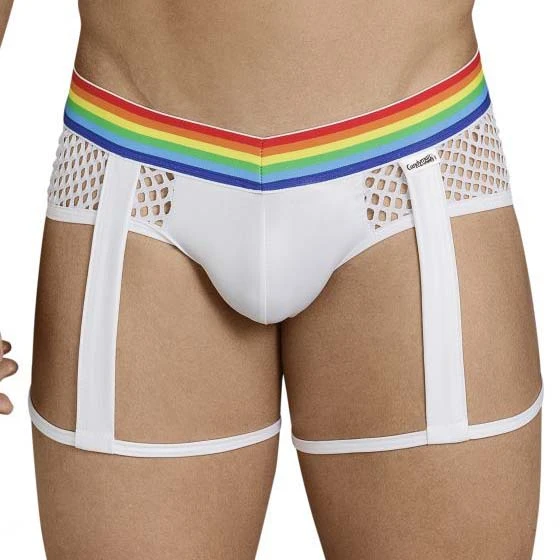 Candyman 99375 Sexy Strapped Brief – Men's Black Sensual Underwear 1 Candyman 99375 Sexy Strapped Brief – Men's Black Sensual Underwear