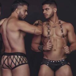 Slip Candyman 99696 -Men Attitude Boutique slip candy 99696 noir a