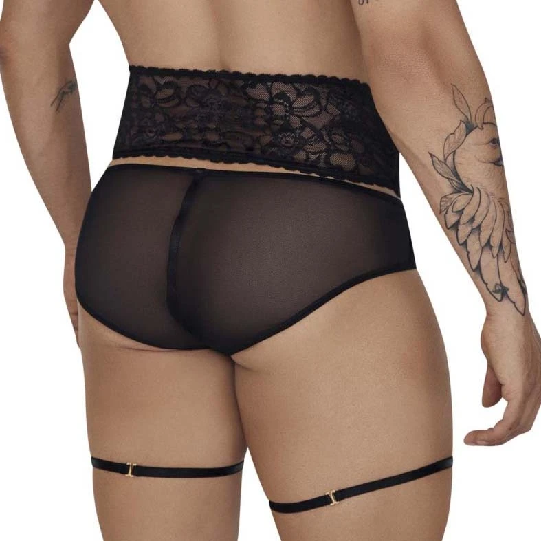 Slip Candyman 99703 – Sous-vêtement Style Jarretelle Sexy pour Homme 2 Slip Candyman 99703 – Sous-vêtement Style Jarretelle Sexy pour Homme – Image 2