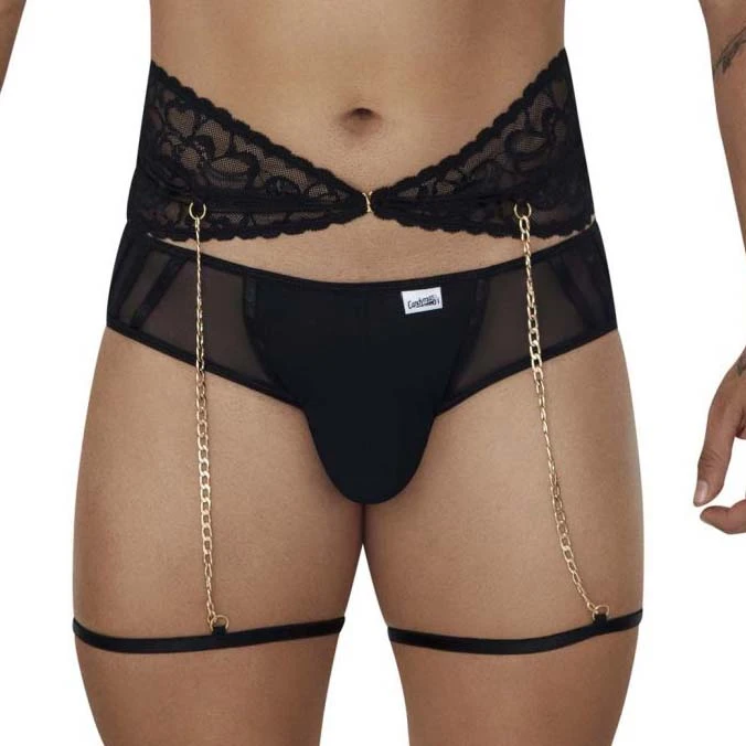 Slip Candyman 99703 – Sous-vêtement Style Jarretelle Sexy pour Homme 1 Slip Candyman 99703 – Sous-vêtement Style Jarretelle Sexy pour Homme