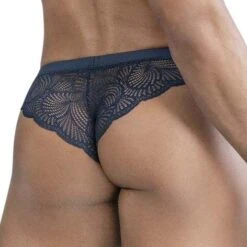 Slip Candyman Lace 99868 Bleu 5 Slip Candyman Lace 99868 Bleu -Men Attitude Boutique slip candy 99868 bleu 3