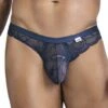 Slip Candyman Lace 99868 Bleu 6 Slip Candyman Lace 99868 Bleu -Men Attitude Boutique slip candy 99868 bleu m
