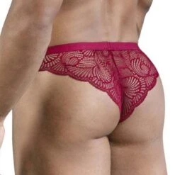 Slip Candyman Lace 99868 Bordeaux -Men Attitude Boutique slip candy 99868 bordeaux 3