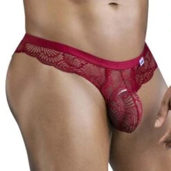 Slip Candyman Lace 99868 Bordeaux -Men Attitude Boutique slip candy 99868 bordeaux 4