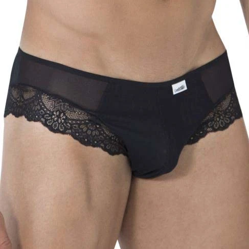 Candyman Lace 99462 Black – Sexy Open Back Lace-Up Men's Brief 2 Candyman Lace 99462 Black – Sexy Open Back Lace-Up Men's Brief – Image 2