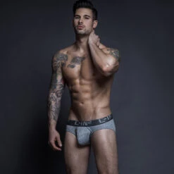 Slip CIN2 4013 -Men Attitude Boutique slip cin2 4013 gris a